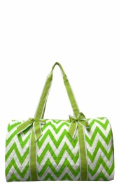 Quilted Duffle Bag-CV7012/LIME